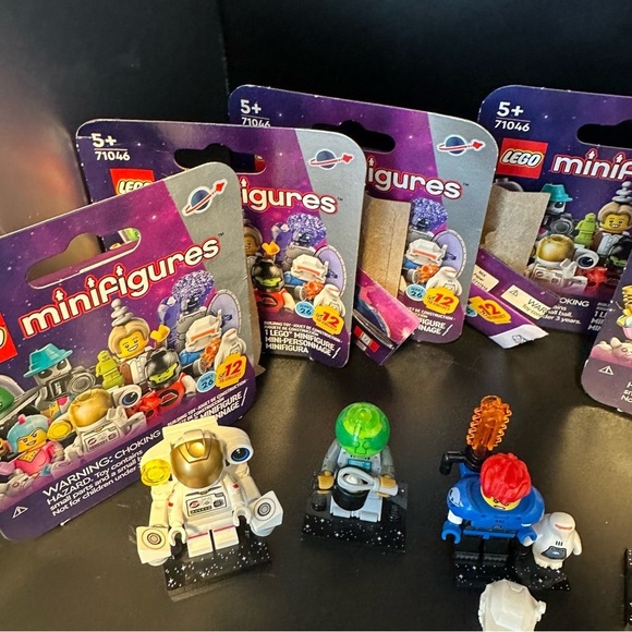 LEGO Minifigures Series 26 Space (71046) – 5 Opened Figures w/ Original Boxes - Picture 3 of 8